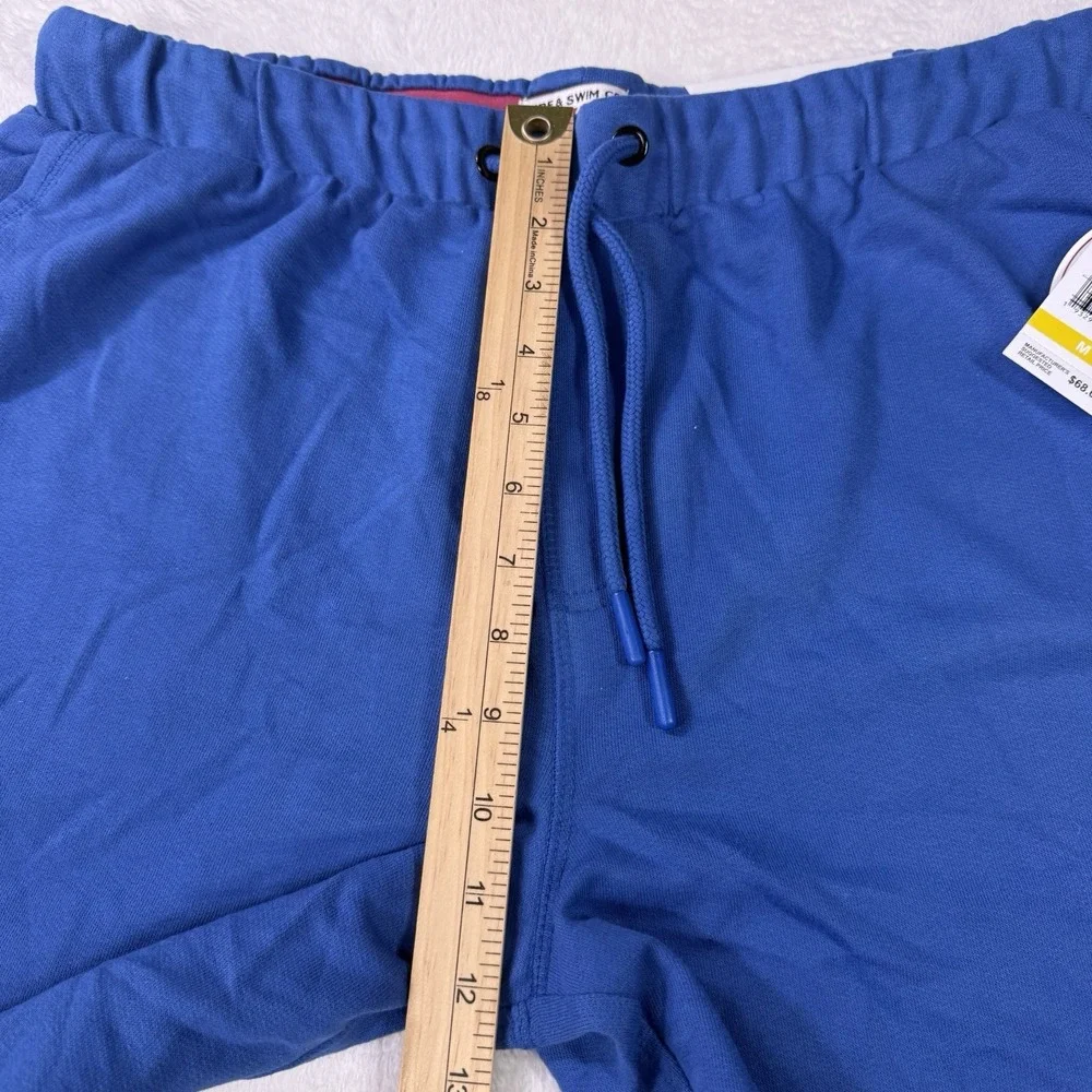 Surf & Swim Co 360 Shorts Mens Medium Blue French Terry Retails $68